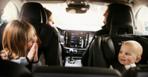The reason why your child should travel rear-facing up to six years old!
